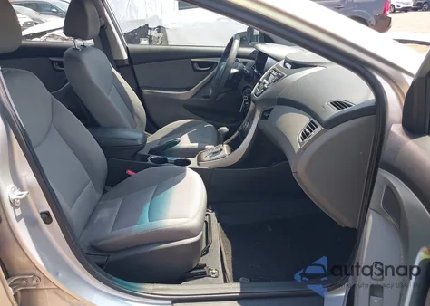 2013 Hyundai Elantra Gls из США, поврежденный, VIN 5NPDH4AE6DH250914